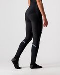 CASTELLI Cyklistické kalhoty dlouhé s laclem - POLARE W - černá