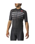 CASTELLI Cyklistický dres s krátkým rukávem - ENDURANCE PRO - černá/šedá