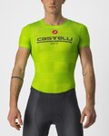 CASTELLI Cyklistické triko s krátkým rukávem - PRO MESH BL - světle zelená