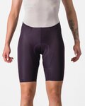 CASTELLI Cyklistické kalhoty krátké bez laclu - FREE AERO RC W SHORT - fialová