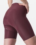 CASTELLI Cyklistické kalhoty krátké bez laclu - FREE AERO RC W SHORT - bordó