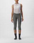 CASTELLI Cyklistické kalhoty 3/4 bez laclu - VELOCISSIMA 3 - šedá