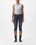 CASTELLI Cyklistické kalhoty 3/4 bez laclu - VELOCISSIMA 3 - modrá