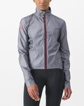 CASTELLI Cyklistická voděodolná pláštěnka - TEMPESTA LITE W - šedá
