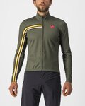 CASTELLI Cyklistický dres s dlouhým rukávem letní - UNLIMITED THERMAL - zelená