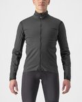CASTELLI Cyklistická zateplená bunda - ALPHA ULTIMATE INSULATED - šedá