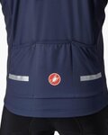 CASTELLI Cyklistická zateplená bunda - MORTIROLO 6S - modrá