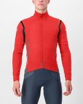 CASTELLI Cyklistická zateplená bunda - PERFETTO RoS 2 CONVERTIBLE - červená