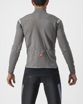 CASTELLI Cyklistická zateplená bunda - PERFETTO ROS 2 - šedá
