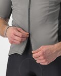 CASTELLI Cyklistický dres s krátkým rukávem - GABBA ROS 2 - šedá