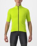 CASTELLI Cyklistický dres s krátkým rukávem - PERFETTO ROS 2 WIND - světle zelená
