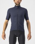 CASTELLI Cyklistický dres s krátkým rukávem - PERFETTO ROS 2 WIND - modrá