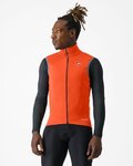 CASTELLI Cyklistická vesta - PERFETTO ROS 2 - oranžová