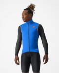 CASTELLI Cyklistická vesta - PERFETTO ROS 2 - modrá