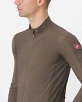 CASTELLI Cyklistický dres s dlouhým rukávem zimní - FLIGHT LS AIR - zelená