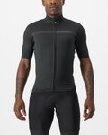 CASTELLI Cyklistický dres s krátkým rukávem - PRO THERMAL MID - černá