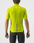 CASTELLI Cyklistický dres s krátkým rukávem - PRO THERMAL MID - světle zelená