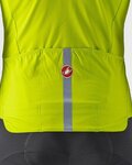 CASTELLI Cyklistický dres s krátkým rukávem - PRO THERMAL MID - světle zelená