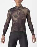 CASTELLI Cyklistický dres s dlouhým rukávem zimní - VENTAGLIO - hnědá