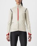 CASTELLI Cyklistická zateplená bunda - ALPHA ULTIMATE INSULATED W - ivory