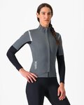CASTELLI Cyklistický dres s krátkým rukávem - GABBA ROS 2 W - šedá