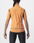 CASTELLI Cyklistický dres s krátkým rukávem - GABBA ROS 2 W - oranžová