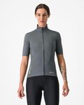 CASTELLI Cyklistický dres s krátkým rukávem - PERFETTO ROS 2 WIND W - šedá