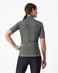CASTELLI Cyklistický dres s krátkým rukávem - PERFETTO ROS 2 WIND W - šedá