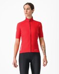 CASTELLI Cyklistický dres s krátkým rukávem - PERFETTO ROS 2 WIND W - červená