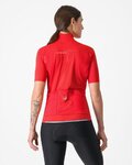 CASTELLI Cyklistický dres s krátkým rukávem - PERFETTO ROS 2 WIND W - červená