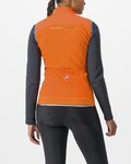 CASTELLI Cyklistická vesta - PERFETTO RoS 2 W - oranžová