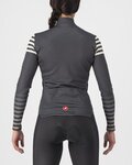 CASTELLI Cyklistický dres s dlouhým rukávem zimní - AUTUNNO - šedá