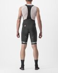 CASTELLI Cyklistické kalhoty krátké s laclem - FREE AERO RC CLASSIC - černá/bílá
