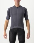 CASTELLI Cyklistický dres s krátkým rukávem - SUPERLEGGERA 3 - šedá