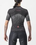 CASTELLI Cyklistický dres s krátkým rukávem - AERO PRO W - černá
