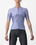 CASTELLI Cyklistický dres s krátkým rukávem - AERO PRO W - fialová