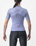 CASTELLI Cyklistický dres s krátkým rukávem - AERO PRO W - fialová