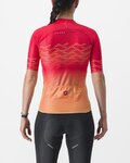 CASTELLI Cyklistický dres s krátkým rukávem - CLIMBER'S 2.0 W - červená