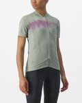 CASTELLI Cyklistický dres s krátkým rukávem - UNLIMITED SENTIERO 2 - zelená
