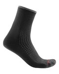 CASTELLI Cyklistické ponožky klasické - PREMIO - černá