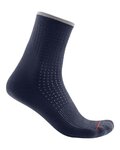 CASTELLI Cyklistické ponožky klasické - PREMIO - modrá