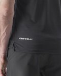 CASTELLI Cyklistické triko s krátkým rukávem - MERINO - černá