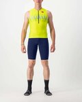 CASTELLI Cyklistické kalhoty krátké bez laclu - PREMIO SHORTS - modrá