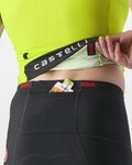 CASTELLI Cyklistické kalhoty krátké bez laclu - RIDE - RUN SHORT - černá