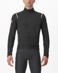CASTELLI Cyklistická zateplená bunda - ALPHA DOPPIO RoS - černá