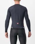 CASTELLI Cyklistický dres s dlouhým rukávem zimní - FLY LS - černá