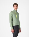 CASTELLI Cyklistický dres s dlouhým rukávem zimní - ENTRATA THERMAL - zelená