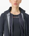 CASTELLI Cyklistická zateplená bunda - ALPHA DOPPIO ROS W - černá