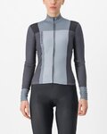 CASTELLI Cyklistický dres s dlouhým rukávem zimní - UNLIMITED W THERMAL - černá