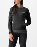 CASTELLI mikina - LOGO W SWEATSHIRT - černá